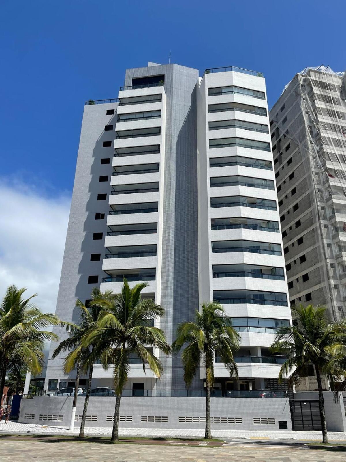 Habitat - Predio De Frente Pro Mar Apartment Praia Grande  Exterior photo